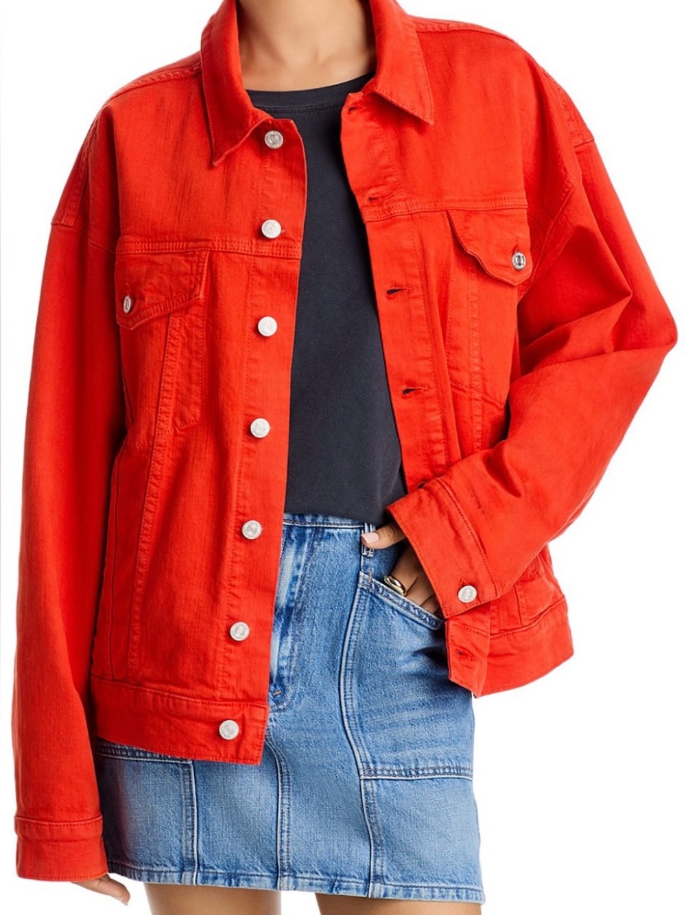 MOTHER DENIM OVERSIZED JACKET